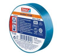 Elektrības izolācijas lente Tesa 53988, zila krās., 20 m