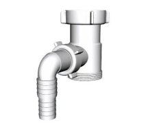 Savienojums veļas mazgājamā mašīna Ani Plast M110, 23 mm, balta krās.