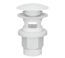 Izplūde izlietnei 1 1-4" klik-klak, balta
