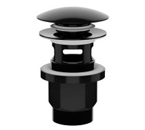 Izplūde izlietnei 1 1-4" klik-klak, melna
