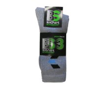 Sporta zeķes Bisoks Sport 11011K, pelēka krās., 43-46, 3 gab.