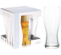 Alus glāžu komplekts, stikls, 0.400 l, 4 gab.