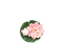 Dārza apdare "Lilija" F016, 13 cm x 13 cm x 8 cm, rozā krās.