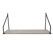 Plaukts Domoletti, koka, 60 cm x 22 cm x 13 cm