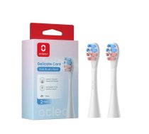 Elektriskās zobu birstes galviņa Oclean Delicate, balta krās., 2 gab.