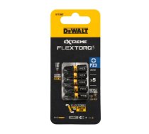 Skrūvgrieža uzgaļi FLEXTORQ PZ3, 25 mm, DeWALT, 5 gab.