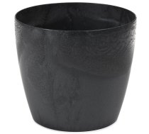 Puķu pods Magnolija 120x104mm, betona tumši pelēks