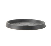 Puķu poda šķīvis Domoletti 09-15, pelēka krās., 15 cm