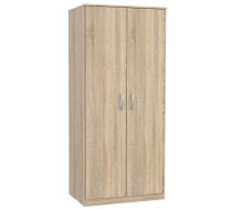 Skapis Domoletti Niko NIKS80-D30F, ozola, 82 cm x 52.7 cm x 185 cm