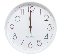 Pulkstenis sienas 25cm, balts