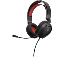 Vadu spēļu austiņas Corsair HS35 v2. melna-sarkana