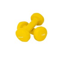 Hanteles TUNTURI Vinila hanteles 1.5kg, dzeltenas