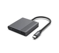 I-o adapter usb-c to hdmi-dp-a-cm-hdmifdpf-01 gembird