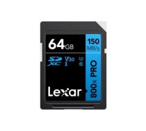 Memory sdxc 64gb uhs-i-lsd0800p064g-bnnng lexar