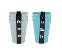 Komplekts plastmasas krūzīšu 300ml 3gab