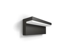 Āra sienas lampa Philips Bustan, 4.5W, LED, IP44, antracīta krās., 7.8 cm x 9.2 cm