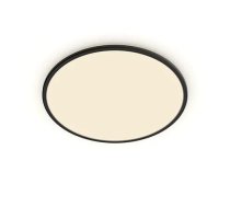 Āra griestu lampa Philips SuperSlim, 15W, LED, IP54, balta krās.-melna krās., 25 cm x 2.3 cm