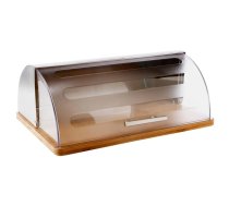 Metāla maizes kaste 5five Simply Smart 103601, dižskābarža krās.-nerūsējošā tērauda krās.-caurspīdīga krās.