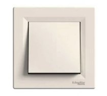 Poga Schneider Electric Asfora, 1 kl, gaiši brūna