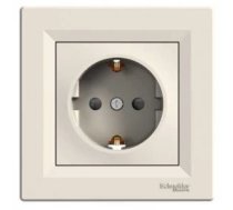 Kontaktligzda Schneider Electric Asfora EPH2900223, Iezemēta rozete, IP20, gaiši brūna krās.