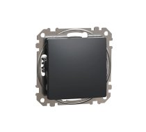 Poga Schneider Electric Sedna Design, 1 kl, antracīta