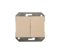 Slēdzis Vilma Electric P510-020-04V XP500 Double Switch Beige