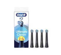 Elektriskās zobu birstes galviņa Oral-B iO UltimateClean CBF-4, melna, 4 gab.