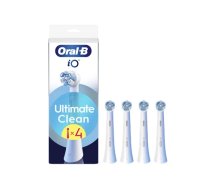 Elektriskās zobu birstes galviņa Oral-B iO UltimateClean CWF-4, balta, 4 gab.