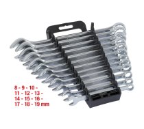 Kombinēto uzgriežņu atslēgu komplekts 8-19 mm, 12 gab., KS Tools