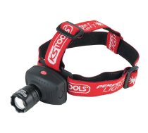 Galvas lukturis CREE LED ar fokusu 140 luumen, KS Tools
