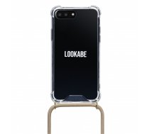 Lookabe Necklace iPhone 7-8+ gold nude loo007