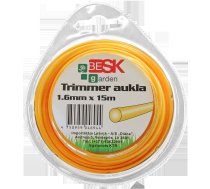 Trimmera aukla 1.6mm15m apaļa