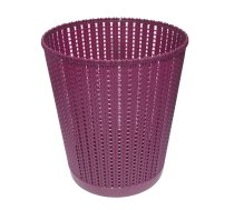 Papīrgrozs plastmasas 10L Ruuby, t.sarkans