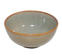 Bļodiņa Stone 15x7cm keramiska, pelēka