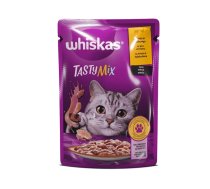 Mitrā kaķu barība Whiskas Lamb, turkey, jēra gaļa-tītara gaļa, 0.085 kg