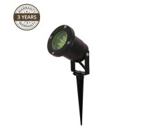 Savienojams āra apgaismojums Domoletti GL-810SP, 35W, GU10, IP65, melna krās., 9.2 cm x 29 cm