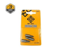Skrūvgriežu uzgaļu komplekts Forte Tools BT03-25PZ1, PZ1, 25 mm
