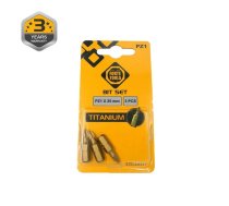 Skrūvgriežu uzgaļu komplekts Forte Tools BT03-25PZT, PZ1, 25 mm