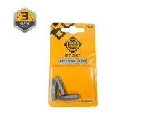 Skrūvgriežu uzgaļu komplekts Forte Tools BT03-25PZ2, PZ2, 25 mm