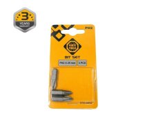 Skrūvgriežu uzgaļu komplekts Forte Tools BT03-25PH2, PH2, 25 mm