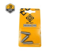 Skrūvgriežu uzgaļu komplekts Forte Tools BT03-25TX30, TX30, 25 mm