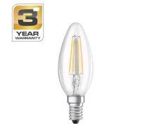 Spuldze Standart LED, B35, 2700 °K, E14, 4.3 W, 470 lm