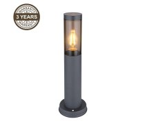 Brīvi stāvošs āra gaismeklis Domoletti Monteo DH022-450, 23W, E27, IP44, antracīta krās., 12.7 cm x 45 cm