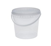Pārtikas spainītis Plastis, 1 l, caurspīdīga krās.
