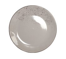 Šķīvis deserta Domoletti Speckle Brown, DIA 19.5 cm, brūna krās.
