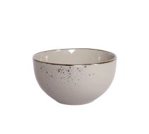 Maza bļoda Domoletti Speckle Brown, brūna krās., 13.8 cm, 0.636 l