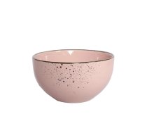 Maza bļoda Domoletti Speckle Pink, rozā krās., 13.8 cm, 0.636 l