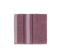 Vannas dvielis Domoletti SOFT, rozā krās., 50 cm x 30 cm