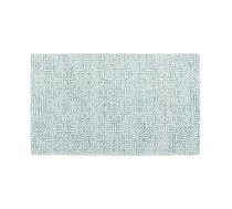 Paklājs iekštelpu Domoletti ILLUSION, zila-balta, 150 cm x 90 cm