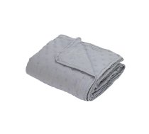 Gultas pārklājs Domoletti Washed, gaiši pelēka, 160 cm x 220 cm
